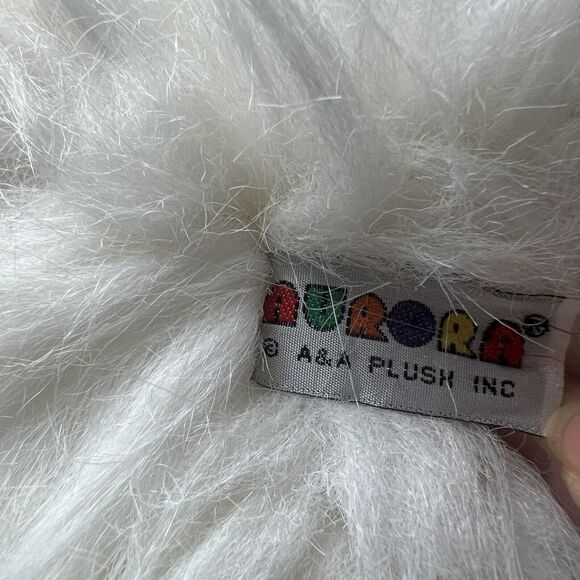 Aurora AA Plush White Gorilla Monkey Bungee Love Cupids Connection Red Hearts - Picture 8 of 9